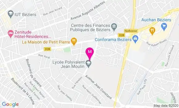 Localisation Dr Yves Mathieu