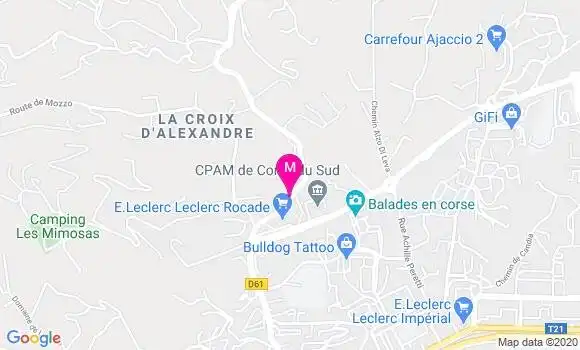 Localisation Dr Alex Rossi
