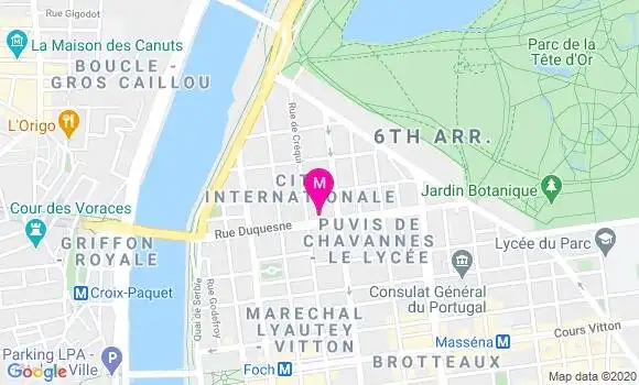 Localisation Dr Bertrand Ducroux