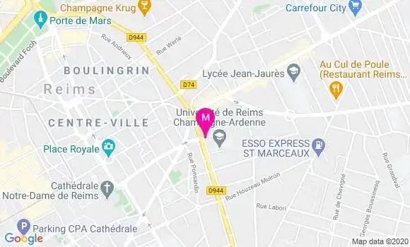Localisation Dr Laurent Seidermann