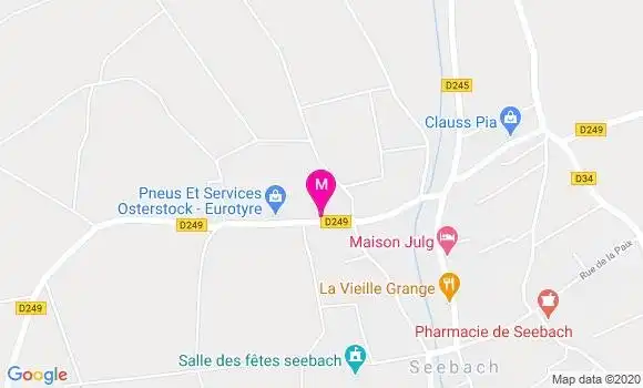Localisation Dr Jean Christophe Weinling