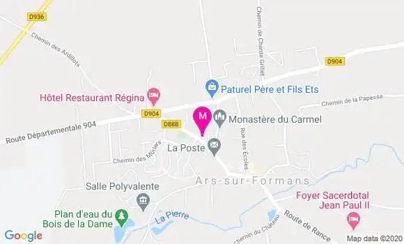 Localisation Dr Aurelie Amieux