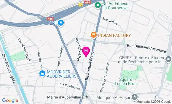 Localisation Dr Laury Favre