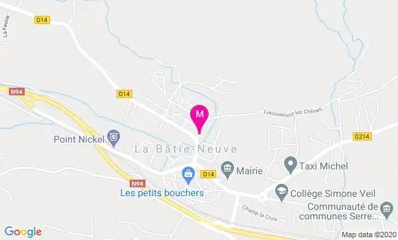 Localisation Dr Guillaume Forest