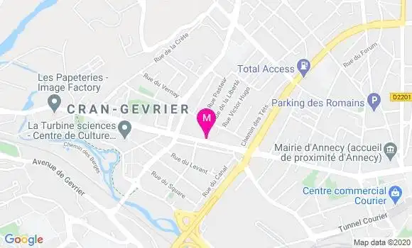 Localisation Dr Pierre Desgrand