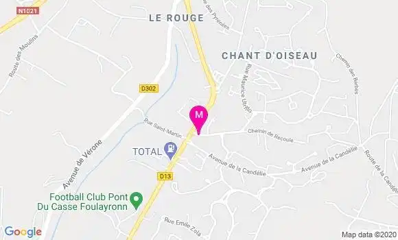 Localisation Dr Arthur Lallier