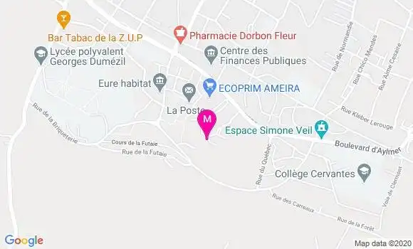 Localisation Dr Veronique Champonnois