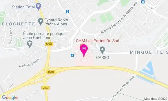 Localisation Dr Andre Romain Perouse