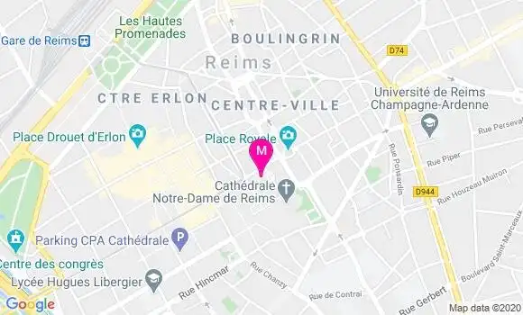 Localisation Dr Emeric Bride