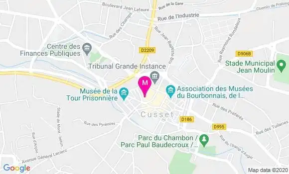 Localisation Dr Marie Guillaumin