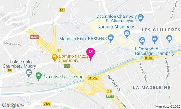 Localisation Dr Helene Menuret