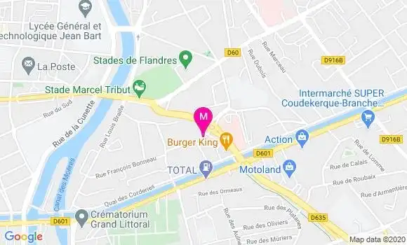 Localisation Dr Marie Levisse