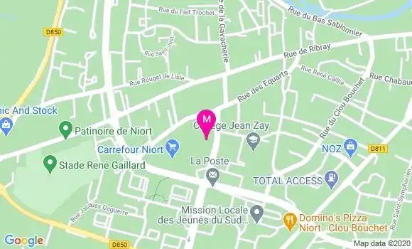 Localisation Dr Olivier Lamade