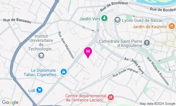 Localisation Dr Aurélien Lecoanet