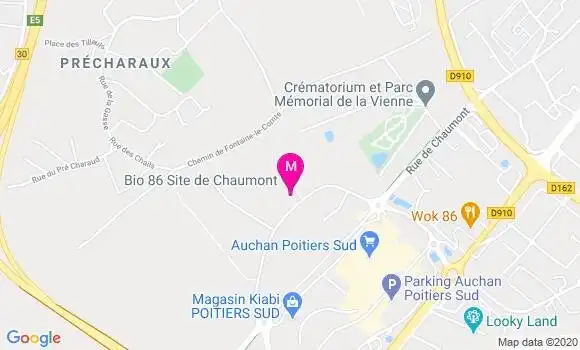 Localisation Dr Pierre Yves Cuviller