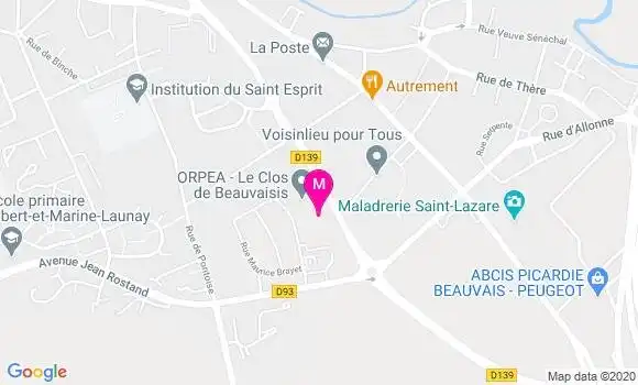 Localisation Dr Steve Zarka