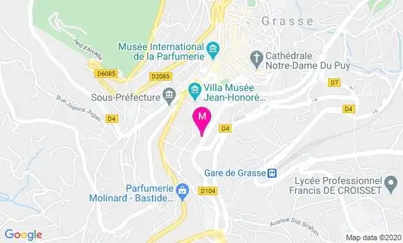 Localisation Dr Caroline Boussacre Mellerin