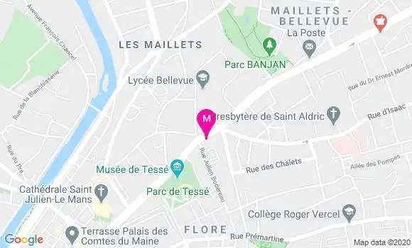 Localisation Dr Marie Guyomar