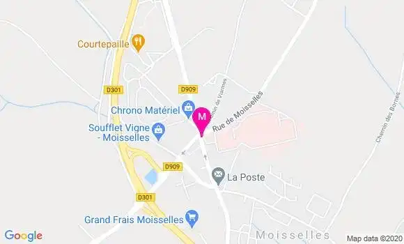 Localisation Dr Mouloud Moussouni