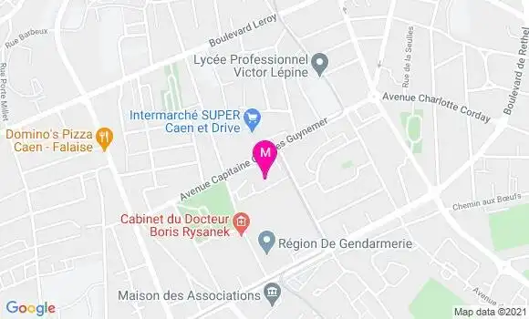 Localisation Dr Vincent Bonnet