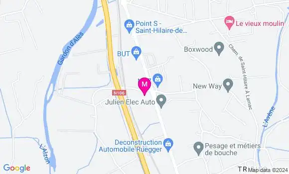 Localisation Dr Laure Valgalier