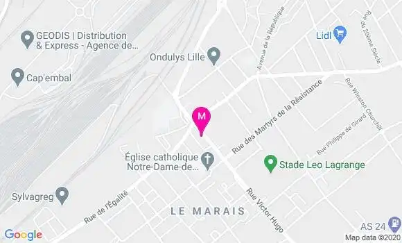 Localisation Dr Anne Cecile Doremieux
