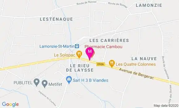 Localisation Dr Patrick Pelissier