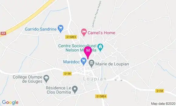 Localisation Dr Anca Roger
