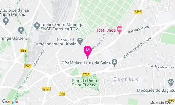 Localisation Dr Francois Oberle