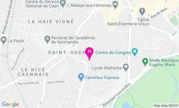 Localisation Dr Caroline Davidsen