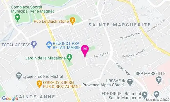 Localisation Dr Celia Levy Sitbon