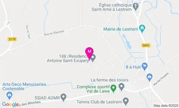 Localisation Dr Julien Caron