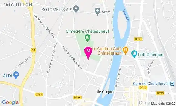 Localisation Dr Maud Kiener
