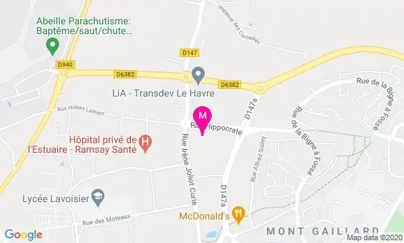 Localisation Dr Cherif Benaissa