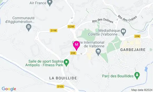 Localisation Dr Paul Emile Chiche
