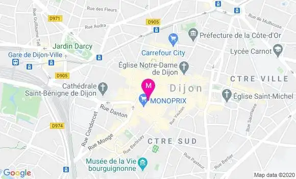 Localisation Dr Charlotte Pallot