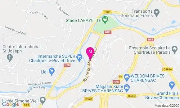 Localisation Dr Florent Blanchard
