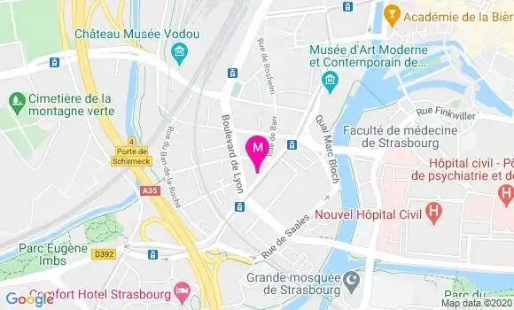 Localisation Dr Jean Francois Bertrand