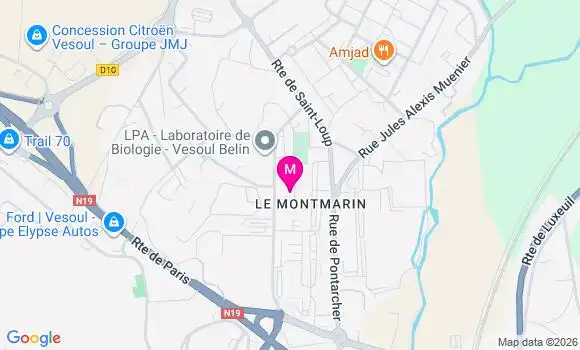 Localisation Dr Christophe Elger