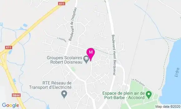 Localisation Dr Florence Chalumeau