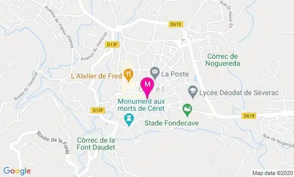 Localisation Dr Yves Lebret