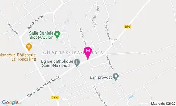 Localisation Dr Myriam Lawniczak Girault