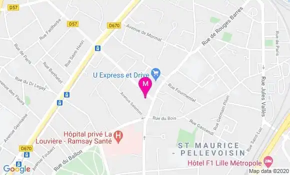 Localisation Dr Tristan Boret