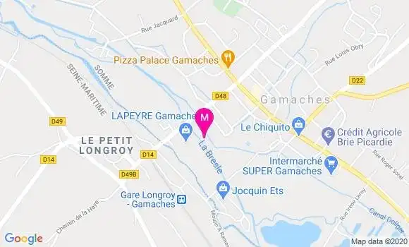 Localisation Dr Christine Desselle Jouy