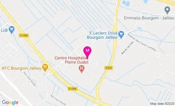 Localisation Dr Vincent Flamand