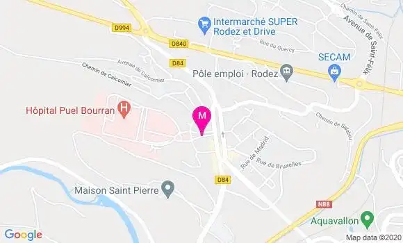 Localisation Dr Mickael Loriette