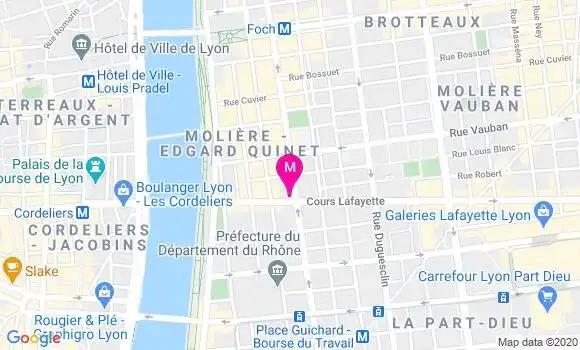 Localisation Dr Emilie Traynard