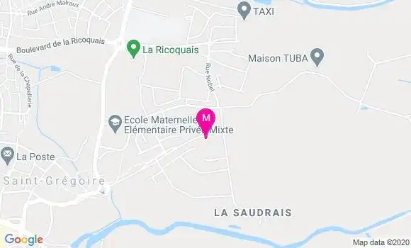 Localisation Dr Mathilde Drouffe