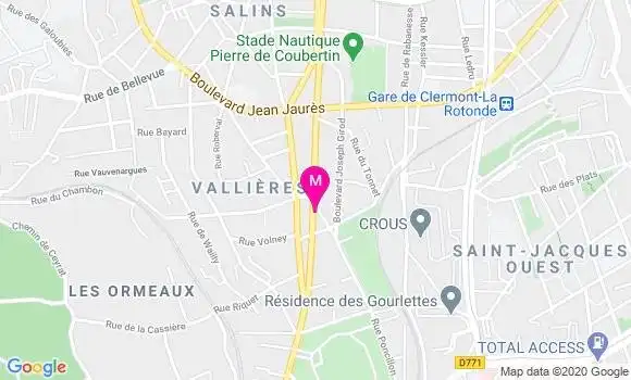 Localisation Dr Pierre Olivier Reynaud