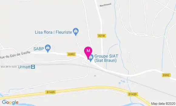 Localisation Dr Catherine Wilt